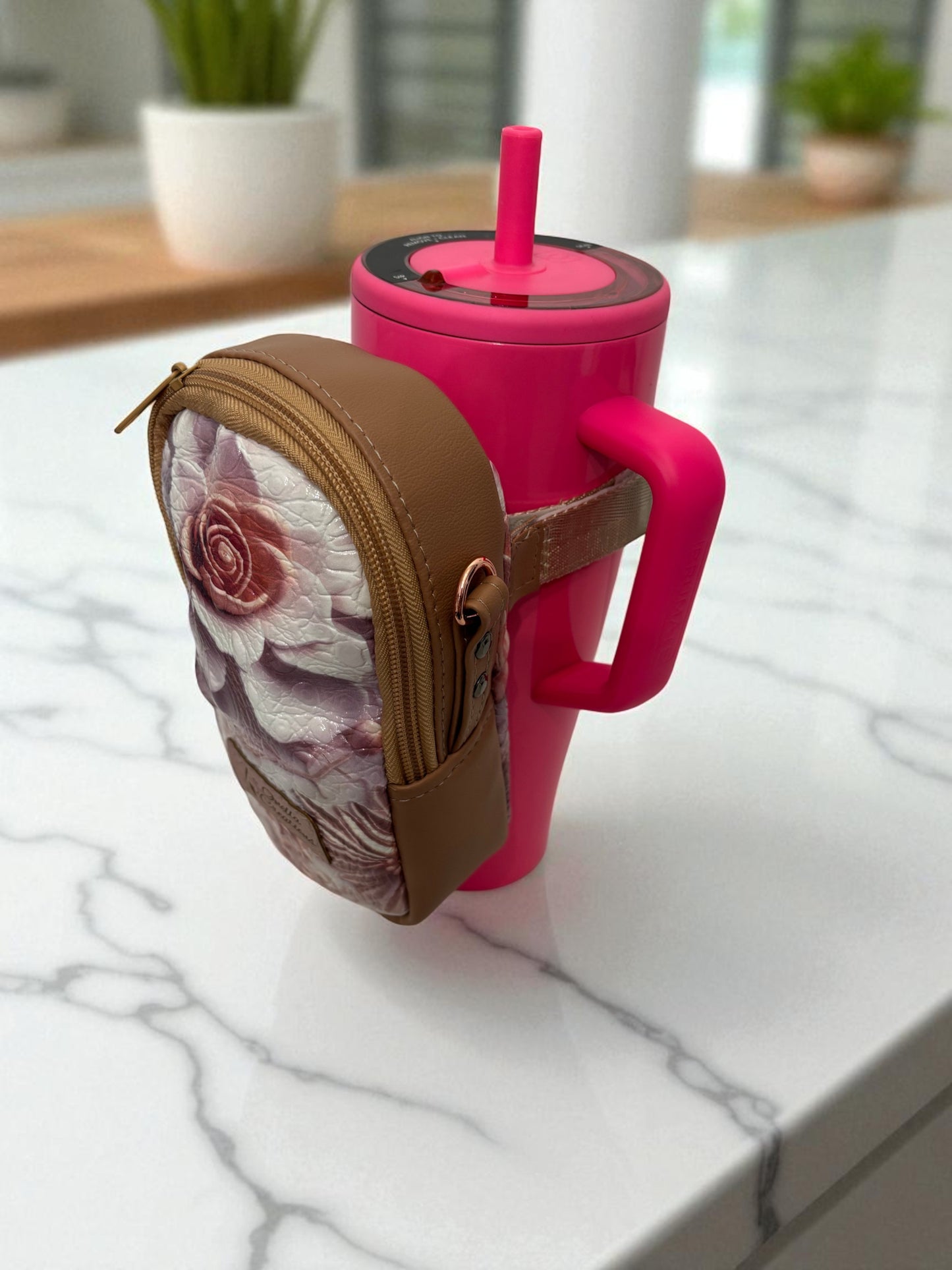 Magnolia Rae Pink Rose Traveler Pouch