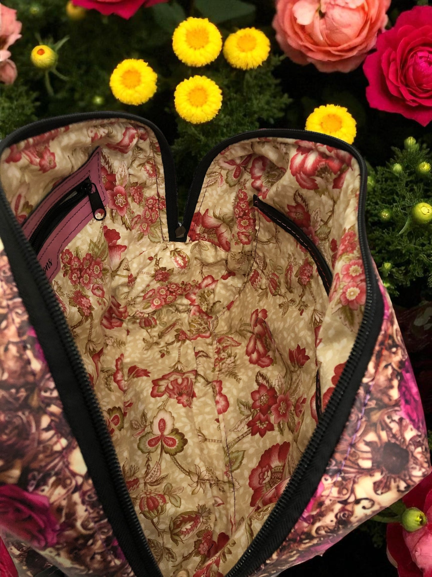 Pink Roses Colette Bowler Bag
