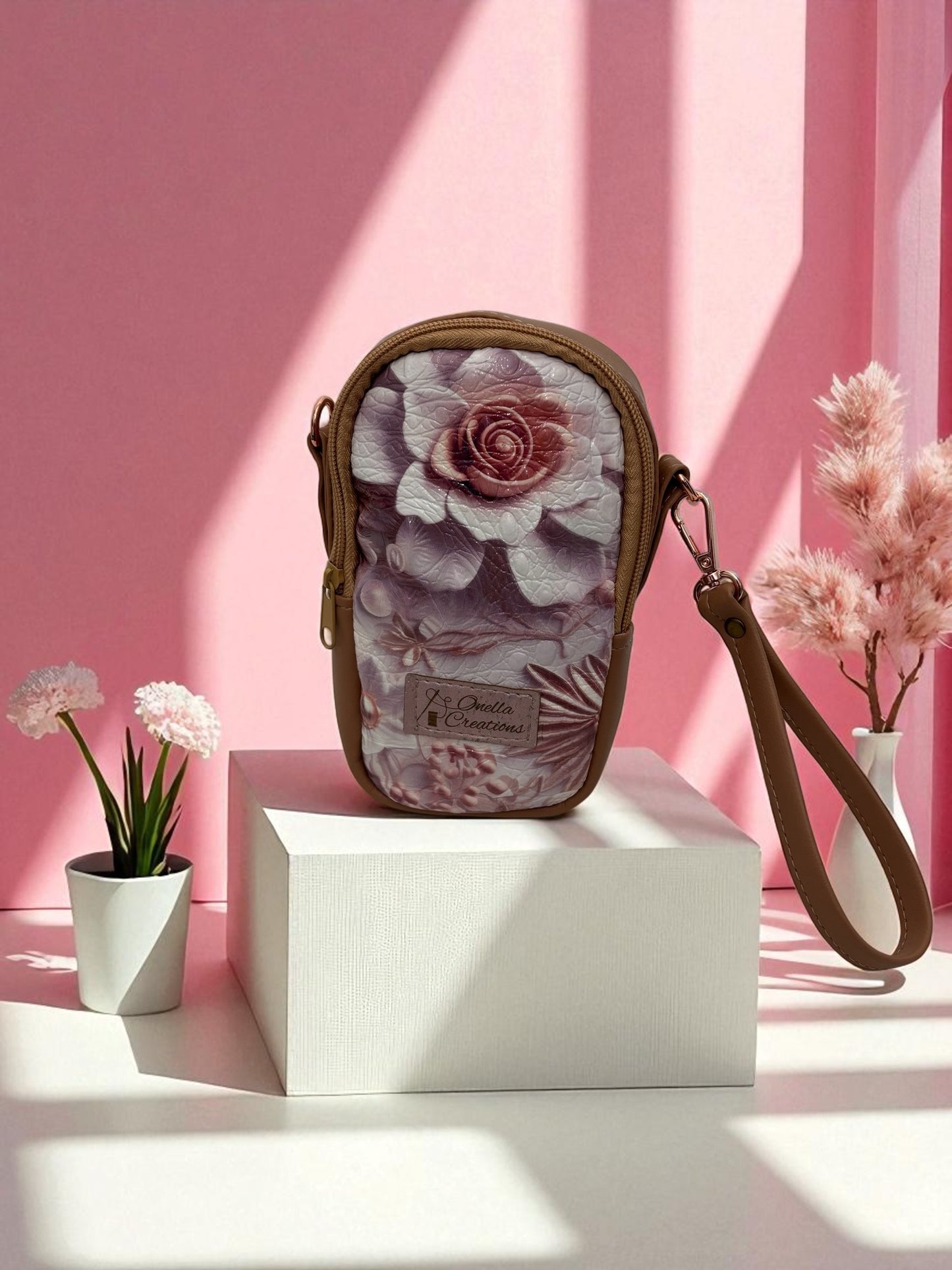Magnolia Rae Pink Rose Traveler Pouch