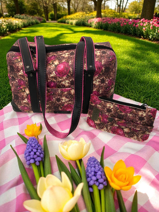 Pink Roses Colette Bowler Bag